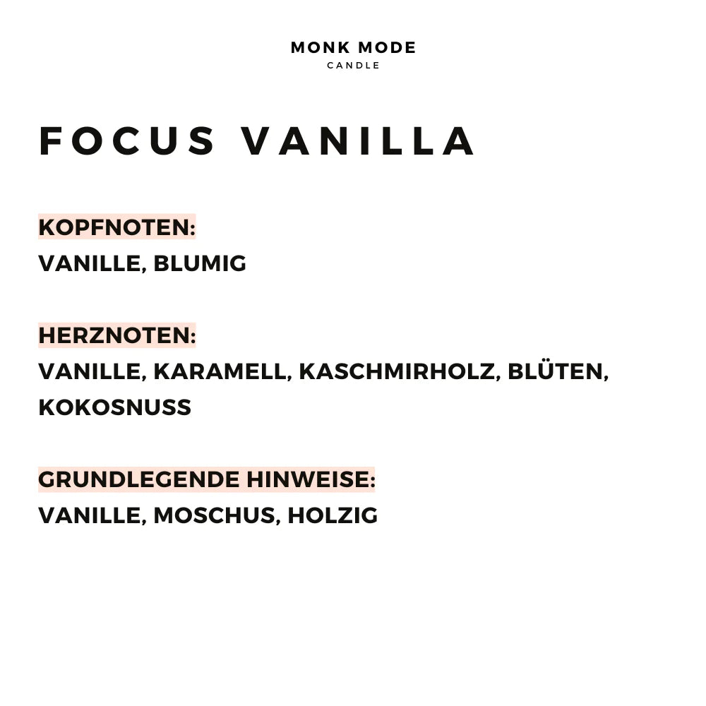 MONK MODE "Focus Bundle" – Duftkerzenset