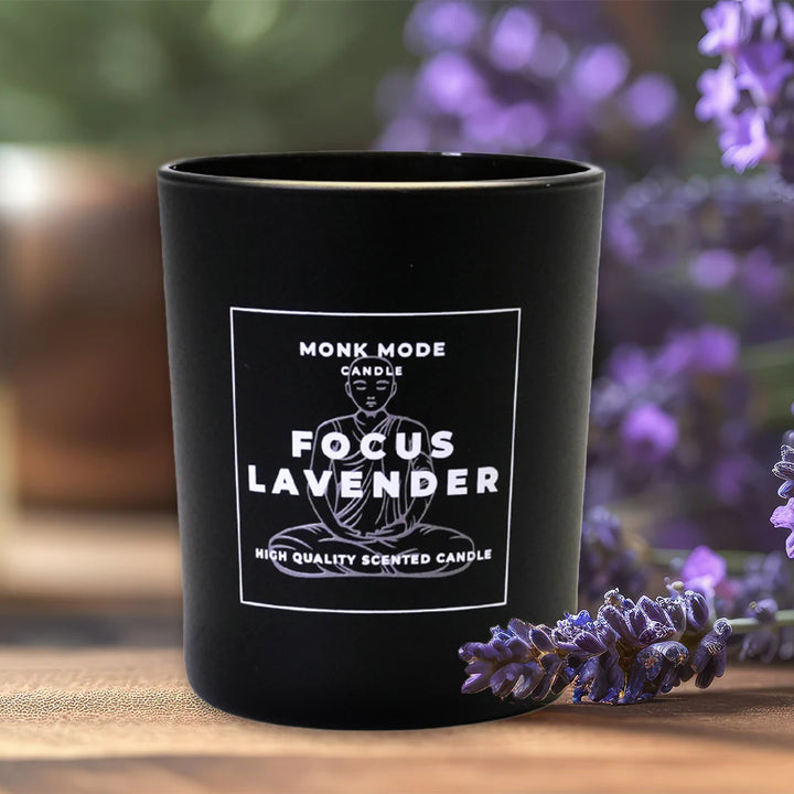 MONK MODE Duftkerze – Lavender Focus