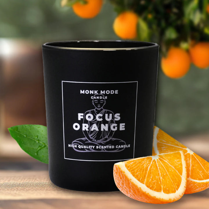 MONK MODE Duftkerze – Orange Focus